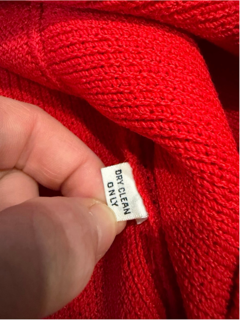 Vintage St. John Neiman Marcus Red Knit Short Sleeve Cardigan Jacket - Picture 5 of 6